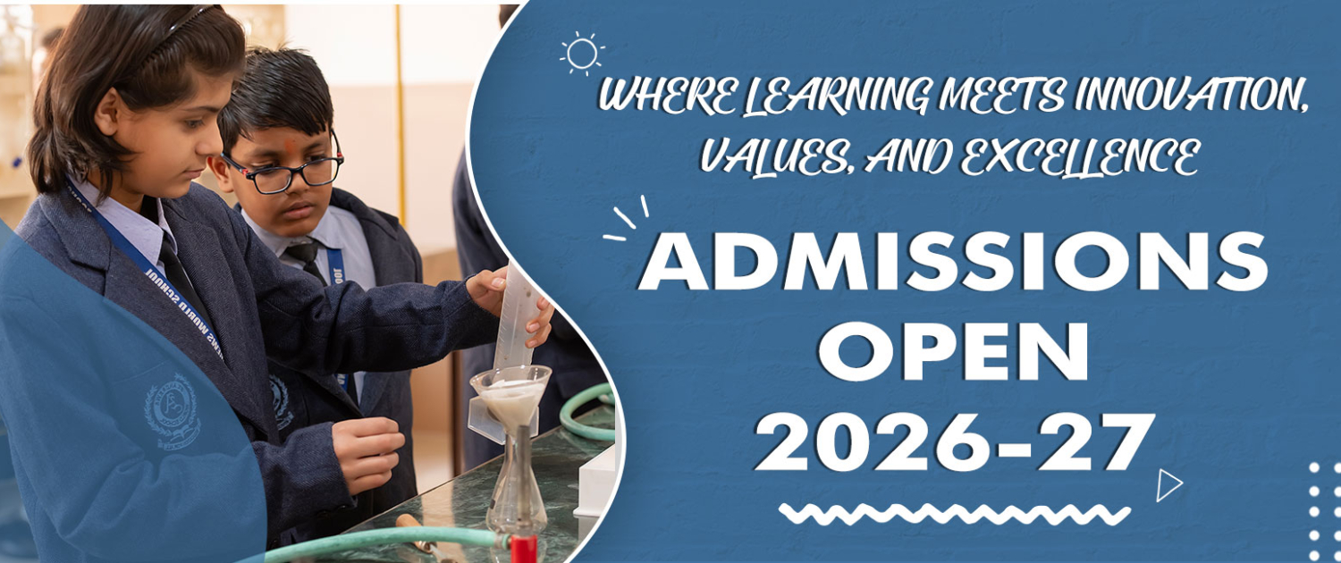 Admission open 2026-27